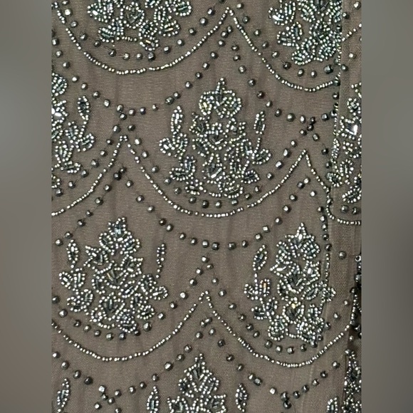 NWT Pisarro Nights Beaded Embellished Short Sleeve Midi Dress 18W,22W - Picture 8 of 12